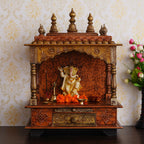 Mandir | Corner Mandir | Signature Design 05 - view 2