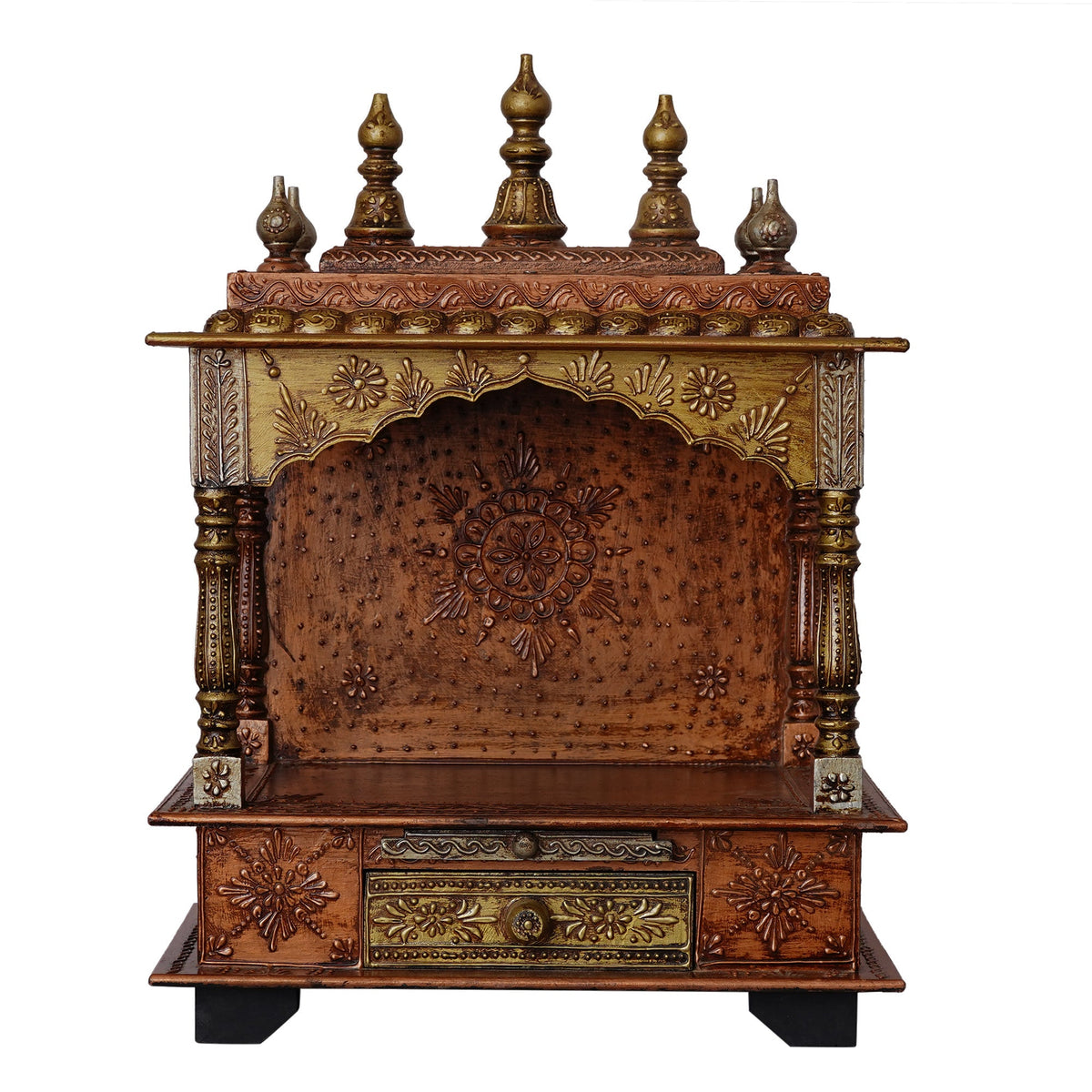 Mandir | MDF Mandir | Signature Design 05 - view 1